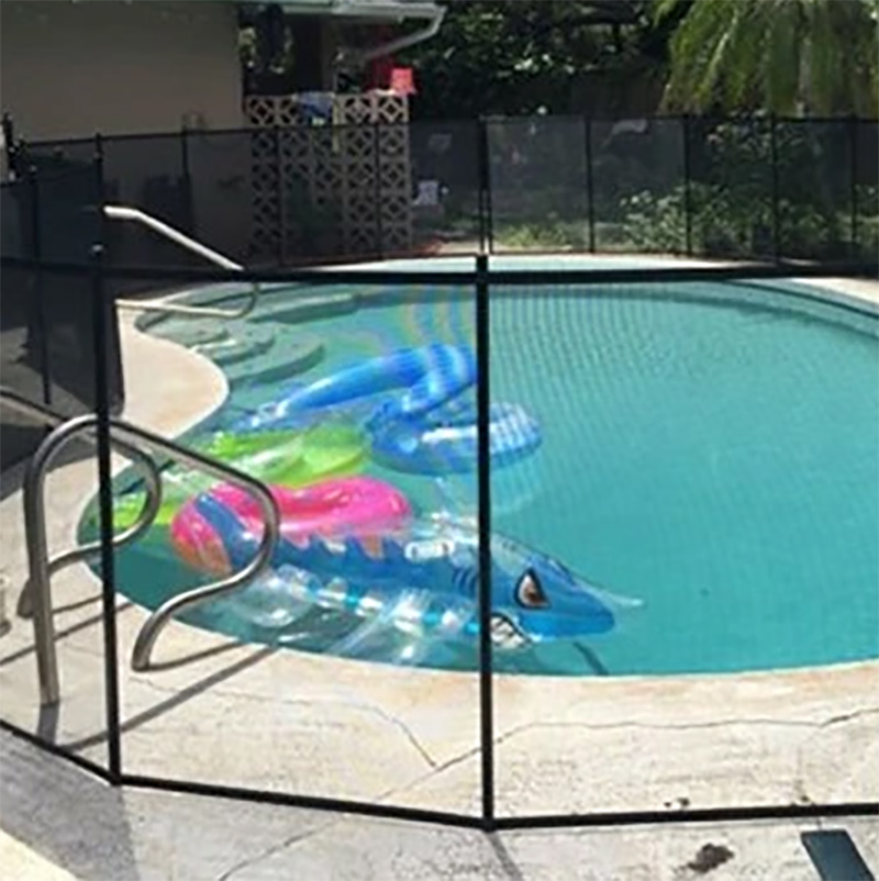 Tessuto barriera di sicurezza per piscina in rete di PVC