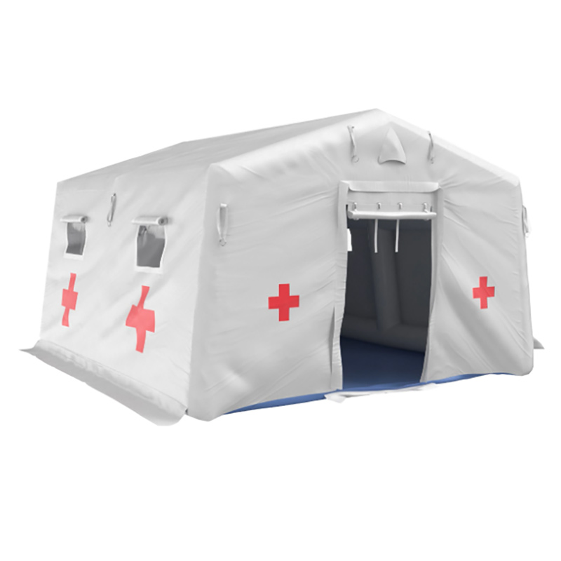 Tessuto in poliestere rivestito in PVC per tenda ospedaliera medica gonfiabile impermeabile per emergenza