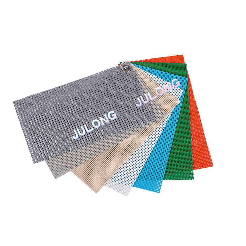 Tessuto in mesh poliestere rivestito in PVC da 400 g per ombrellone esterno